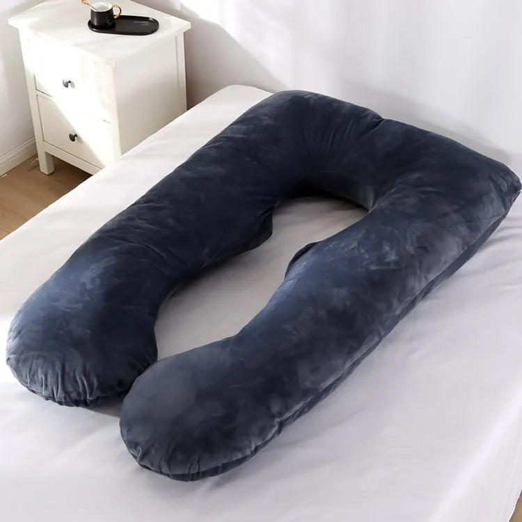 U-Shaped Maternity Pregnancy Pillow – Full Body Support for Sleep & Breastfeeding