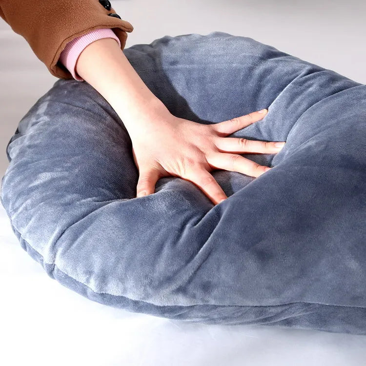 U-Shaped Maternity Pregnancy Pillow – Full Body Support for Sleep & Breastfeeding