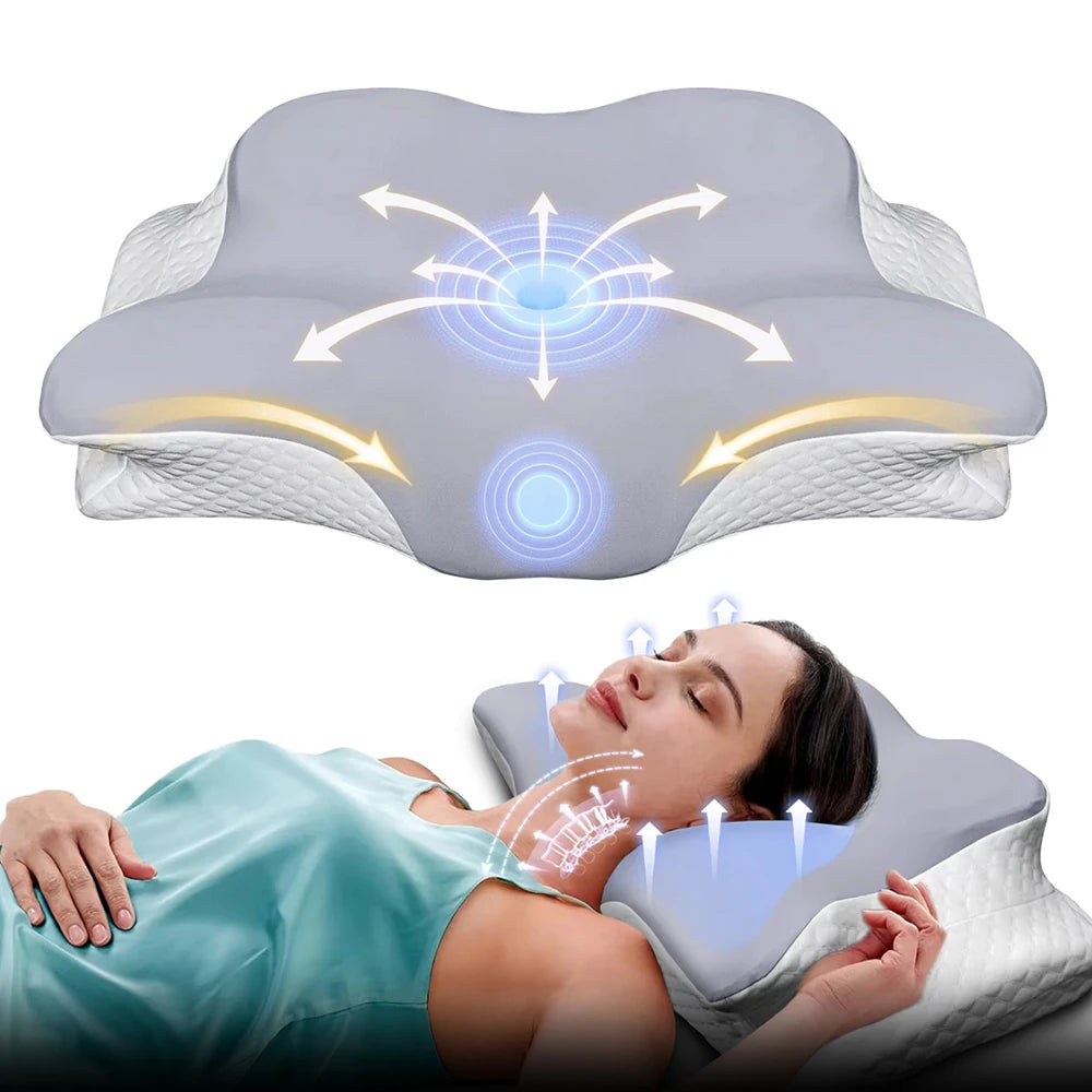 Butterfly Shaped Memory Foam Pillows