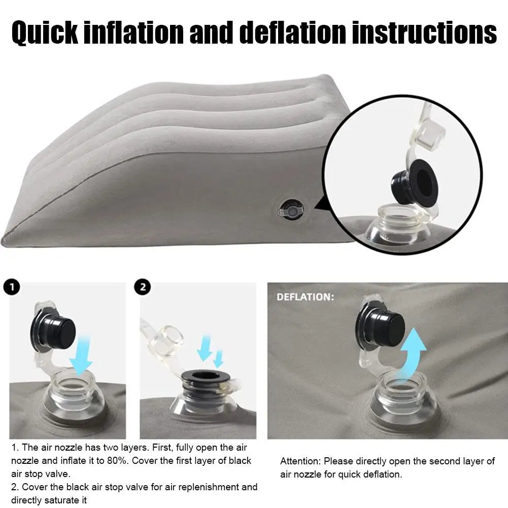 Leg Lift Cushion for Pain Relief and Improved Circulation – Comfortable Support for Swelling, Varicose Veins, and Recovery