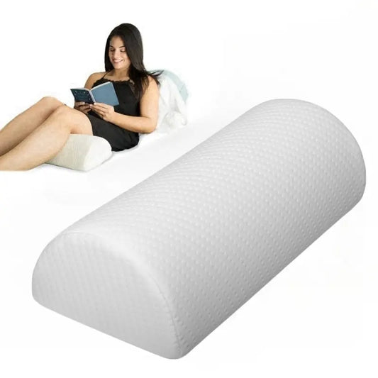 Bolster pillow for legs, back, and head support – ideal for sleeping, yoga, and pain relief